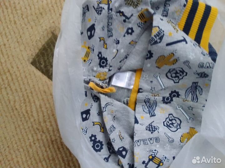 Пакет вещей на мальчика на весну 74-80