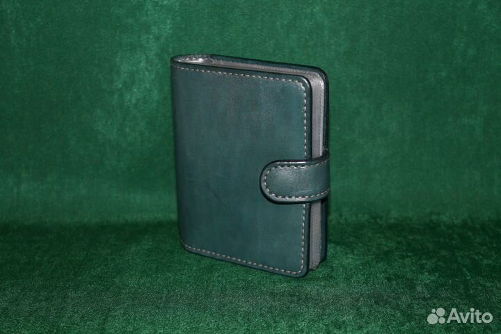 8. Визитница из натуральной кожи ручной работы