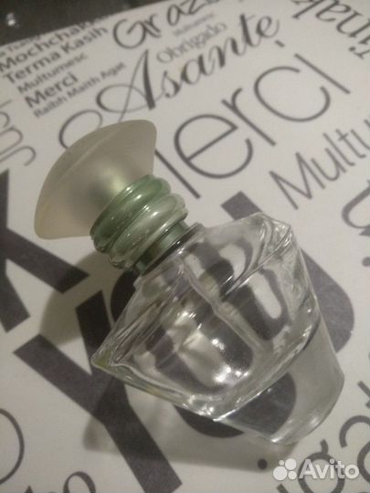 Флакон от парфюма (хрусталь). Коллекционный