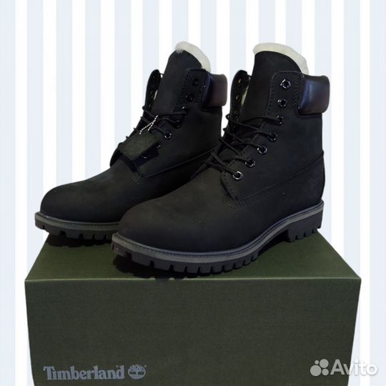 Зимние ботинки Timberland натуральная