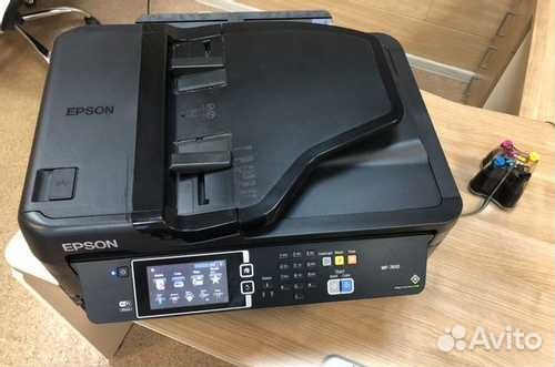 Принтер мфу epson wf 7610, a3