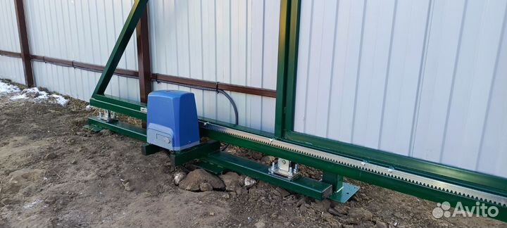 Откатные ворота производство комплектов