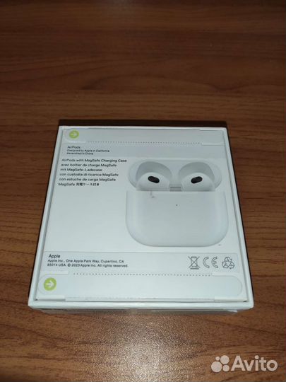 Беспроводные наушники Apple AirPods 3. Оригинал