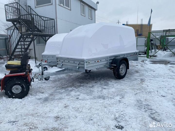 Прицеп усиленный, для бездорожья. Рессоры 5листов