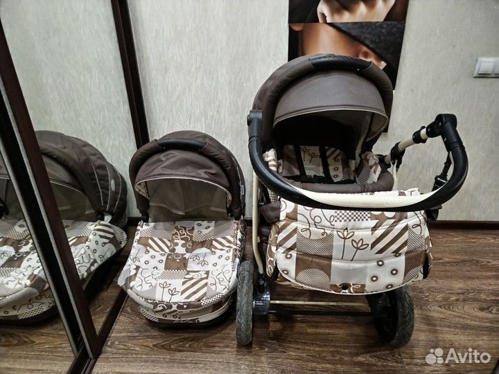 Коляска 2 в 1 бу