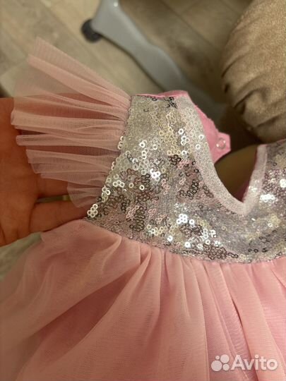 Платье для новорожденной девочки