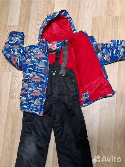 Зимний костюм для мальчика 122 128