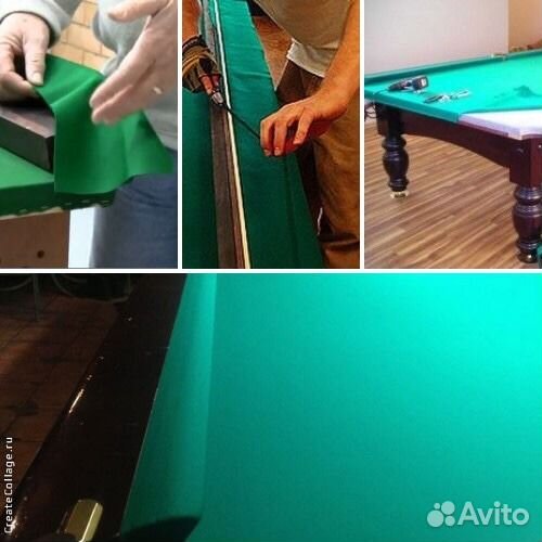 Ремонт установка бильярдного стола