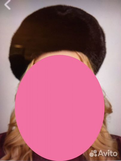 Берет норковый женский