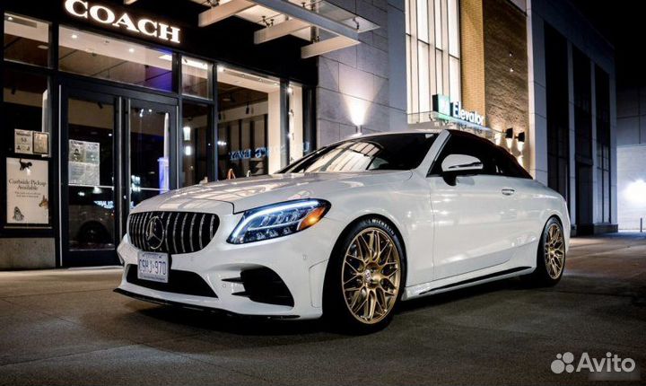 Кованые диски в стиле HRE Mercedes A205 R19