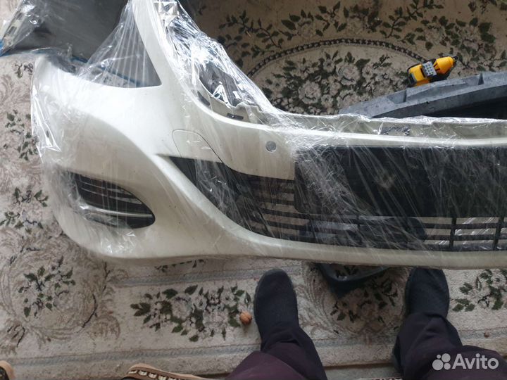 Бампер перед и зад на мерседес 222