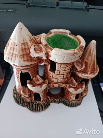 Декор для аквариума замок