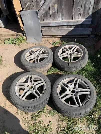 Литье диски r15 4x98 с резиной