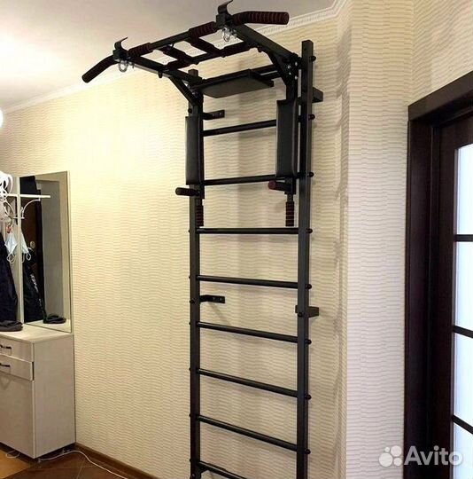 Шведская стенка + турник усиленный. Новая