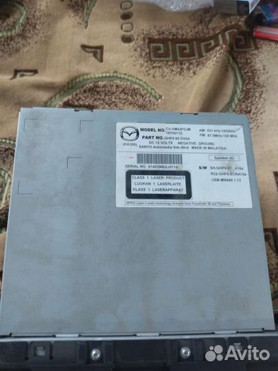 Штатная магнитола мазда 6 и сх5