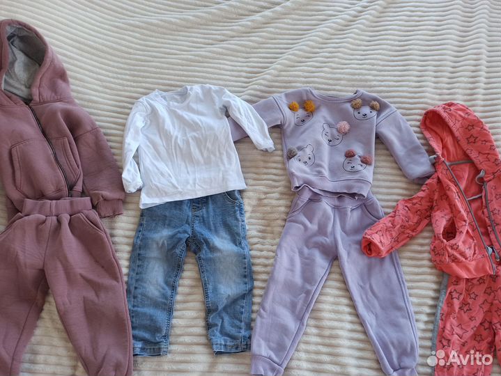Вещи пакетом на девочку 98 размер