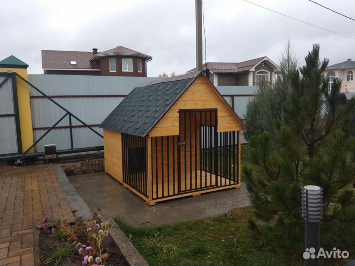 Вольер-будка 2.5мх1.8м