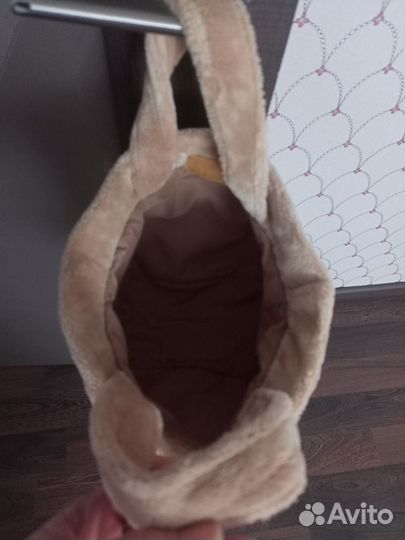 Сумка плюшевая