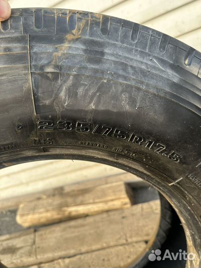 Шины б/у 235/7.5. 17,5