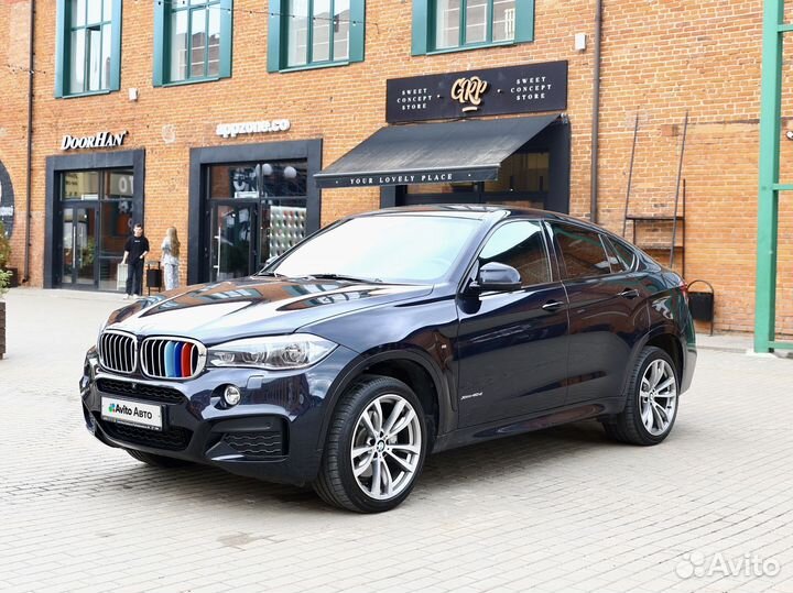 BMW X6 3.0 AT, 2018, 73 000 км