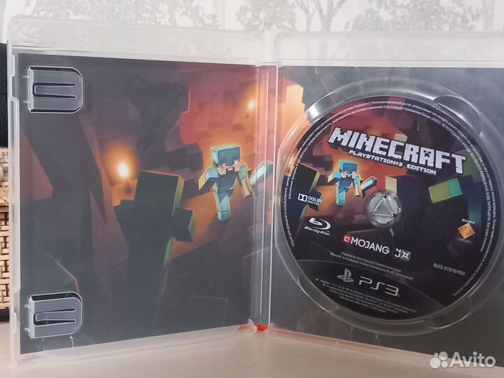 Minecraft на ps3 диск