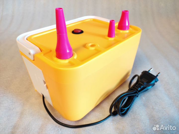 Электрический насос для воздушных шариков на время