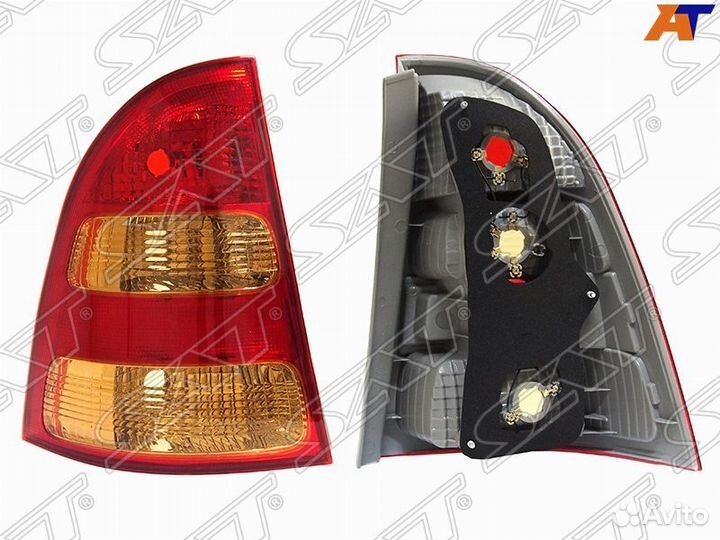 Фонарь задний toyota corolla fielder 00-02 LH 5D