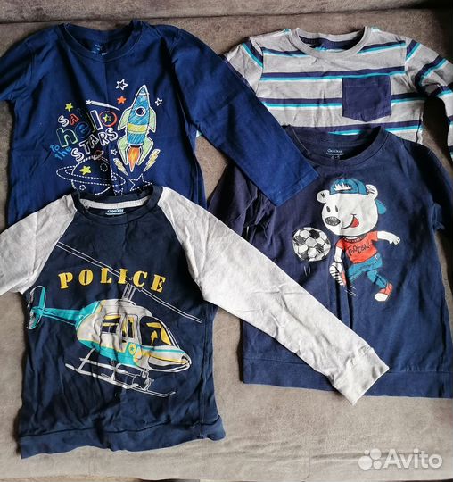 Пакет вещей для мальчика 3-5 лет