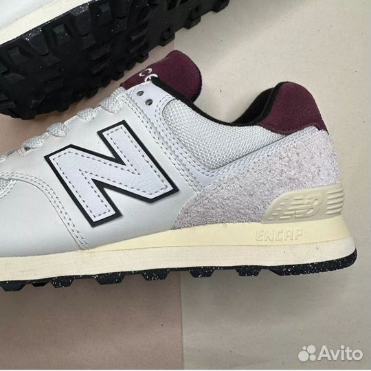 New Balance 574 'White Burgundy'