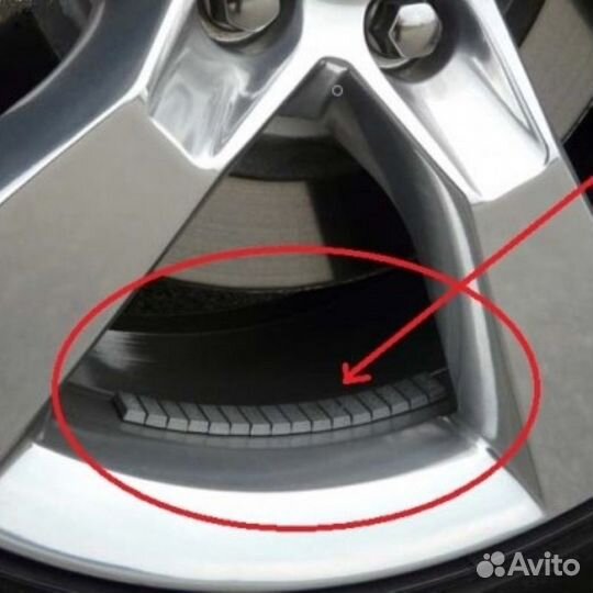 Самоклеящийся грузик 1200шт х 5г в кассете