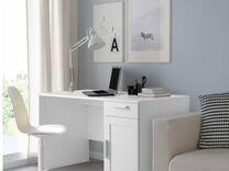 Письменный стол Икеа Бримнэс белый 120x65