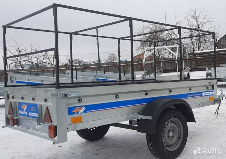 Прицеп легковой Кремень профи 2,5*1,5 с тентом