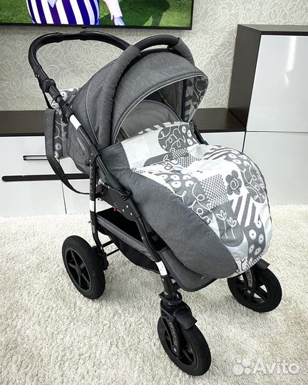 Коляска 3 в 1 Verdi Zipy (отл. Сост)