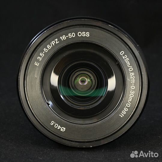 Sony E 16-50 PZ OSS SEL-P1650 черный