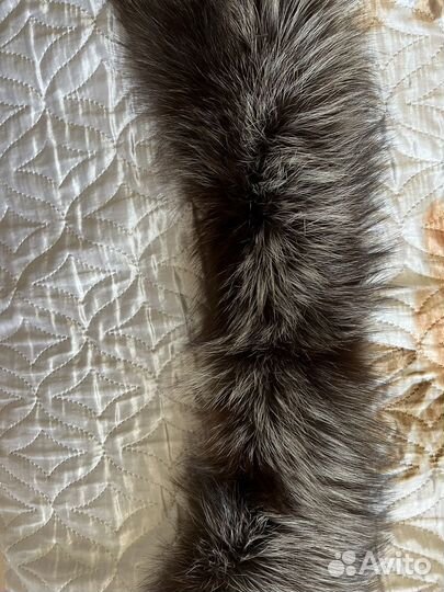 Воротник чернобурка