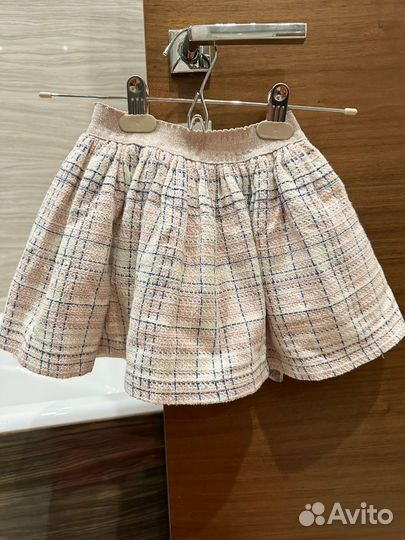 Юбка детская розовая 110 размер