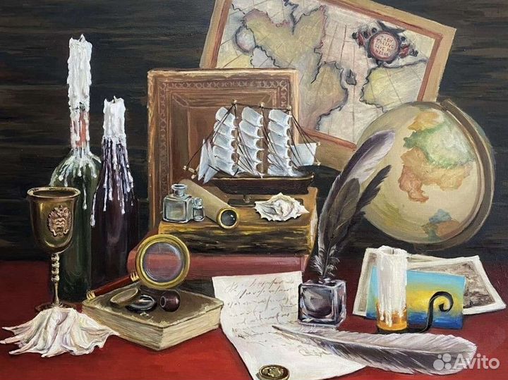 Картина маслом на холсте большая