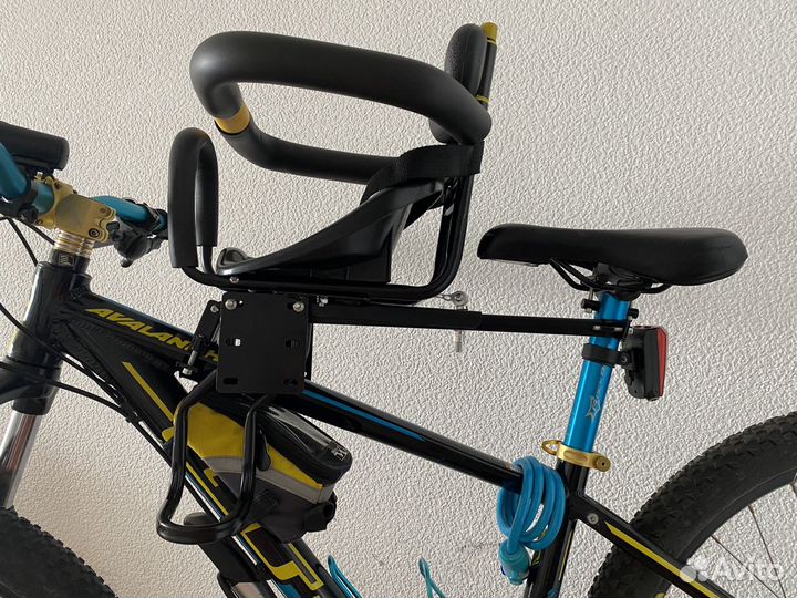 Велокресло детское переднее (новое)