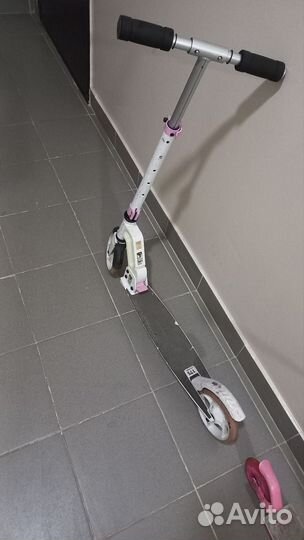 Самокат детский двухколесный бу