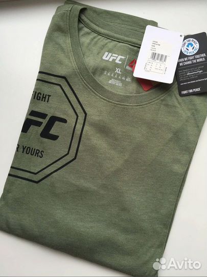 Reebok Ufc Fan Long Sleeve Tee Shirt AP5336