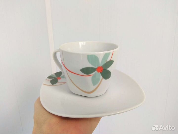 Сервиз Van Well фарфор тарелки чашки блюдца