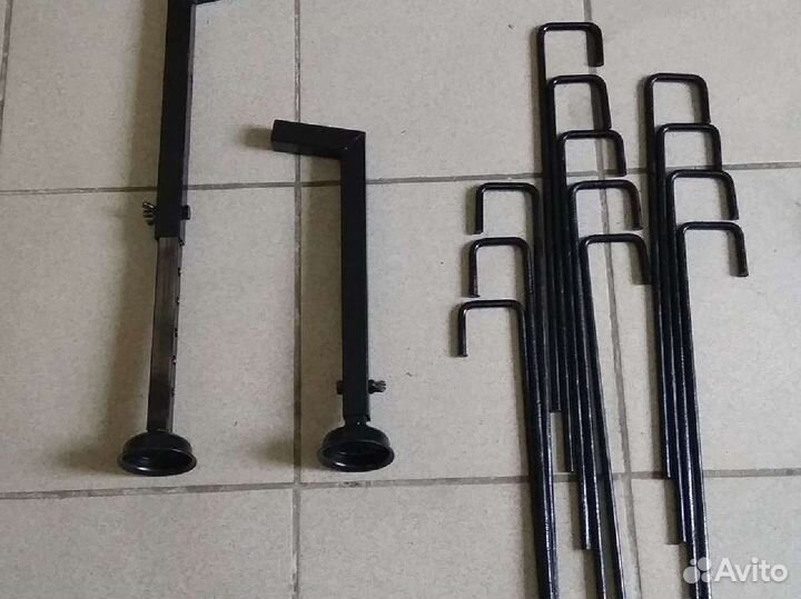 Колышки,винтовые свайки для палатки прицепа Скиф