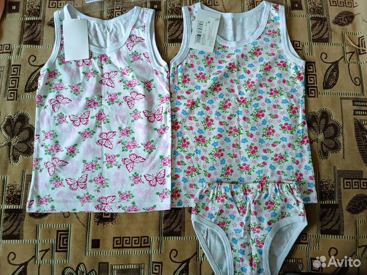 Вещи для девочки новые 98-104