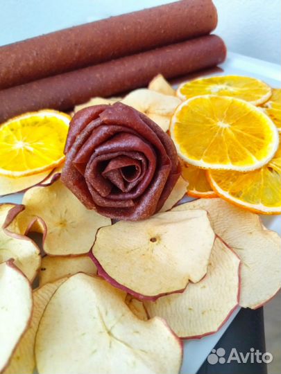 Фруктовая пастила, фруктовые фрипсы