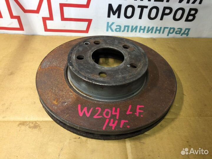 Тормозной диск передний Mercedes C-Class W204