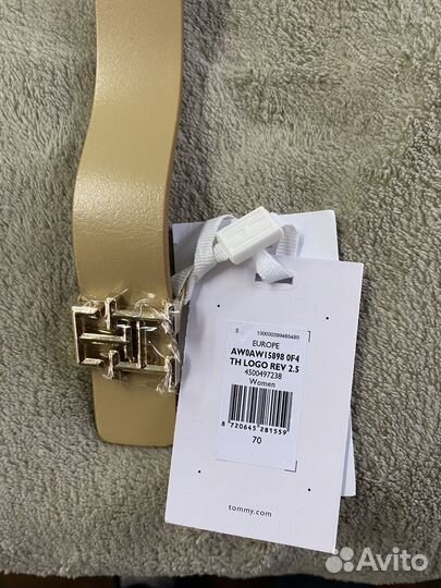 Ремень женский кожаный новый