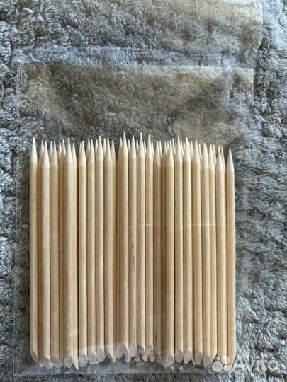 Апельсиновые палочки для ногтей новые