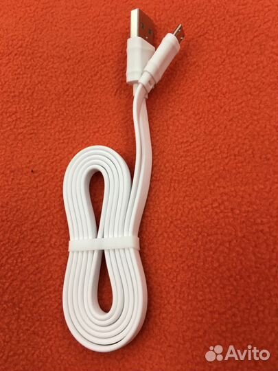 Кабель microUSB Hoco X5 белый