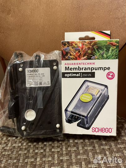 Комрнссор для аквариума Schego