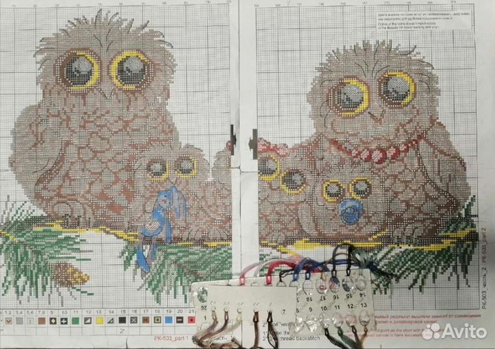 Вышивка крестом остатки наборов